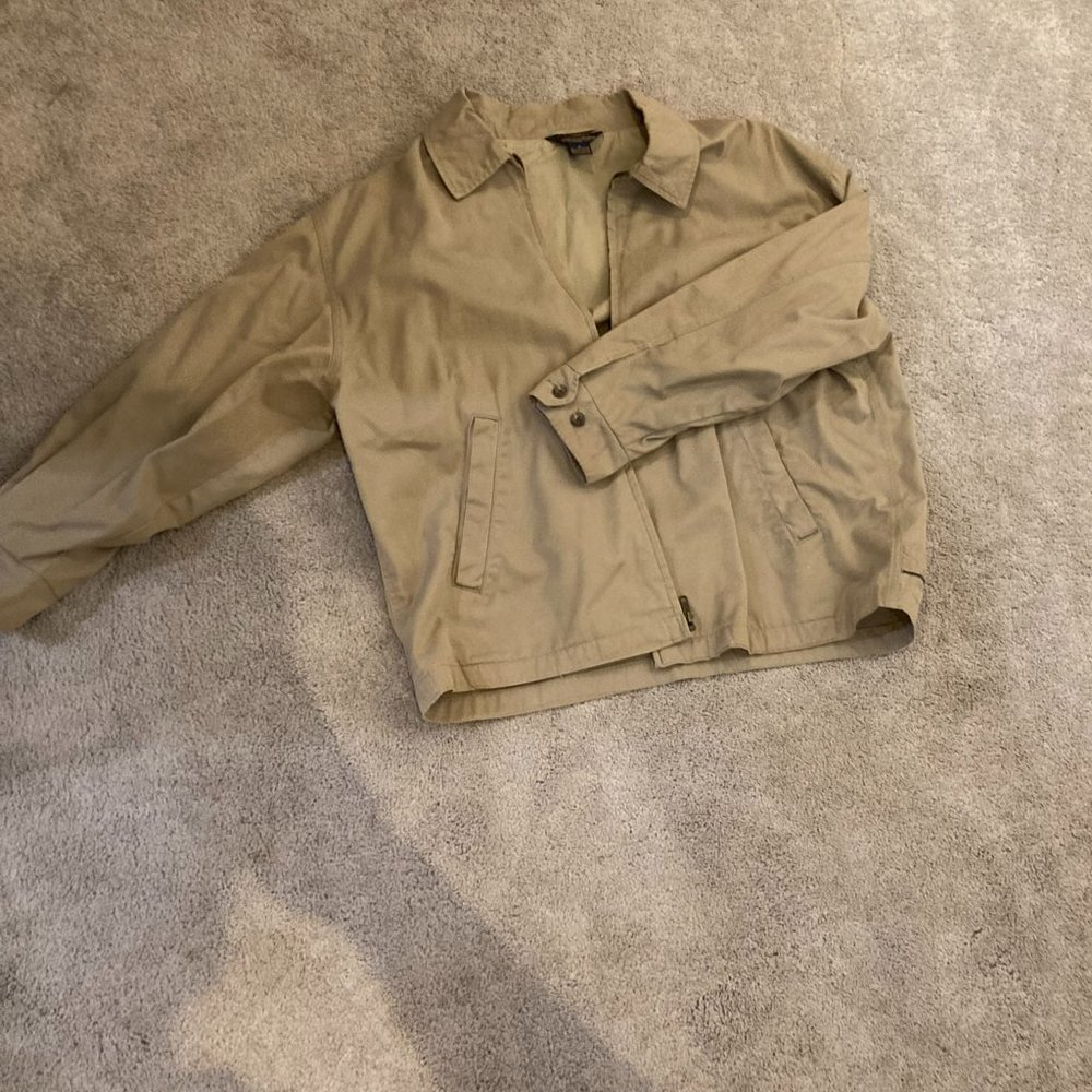 Vintage Brooks Brothers Khaki Jacket Size Mens M